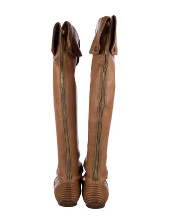 Alexander McQueen Leather Boots