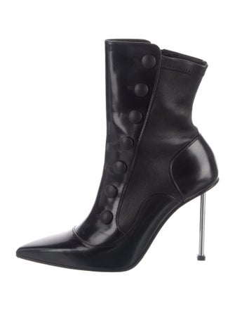 Alexander McQueen Leather Boots