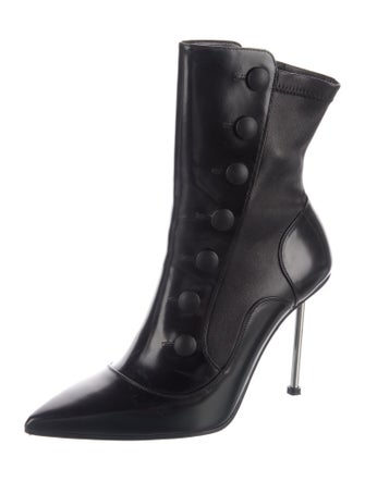Alexander McQueen Leather Boots