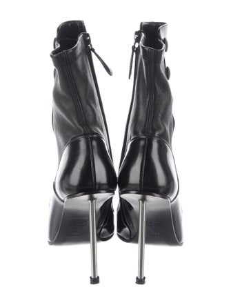 Alexander McQueen Leather Boots