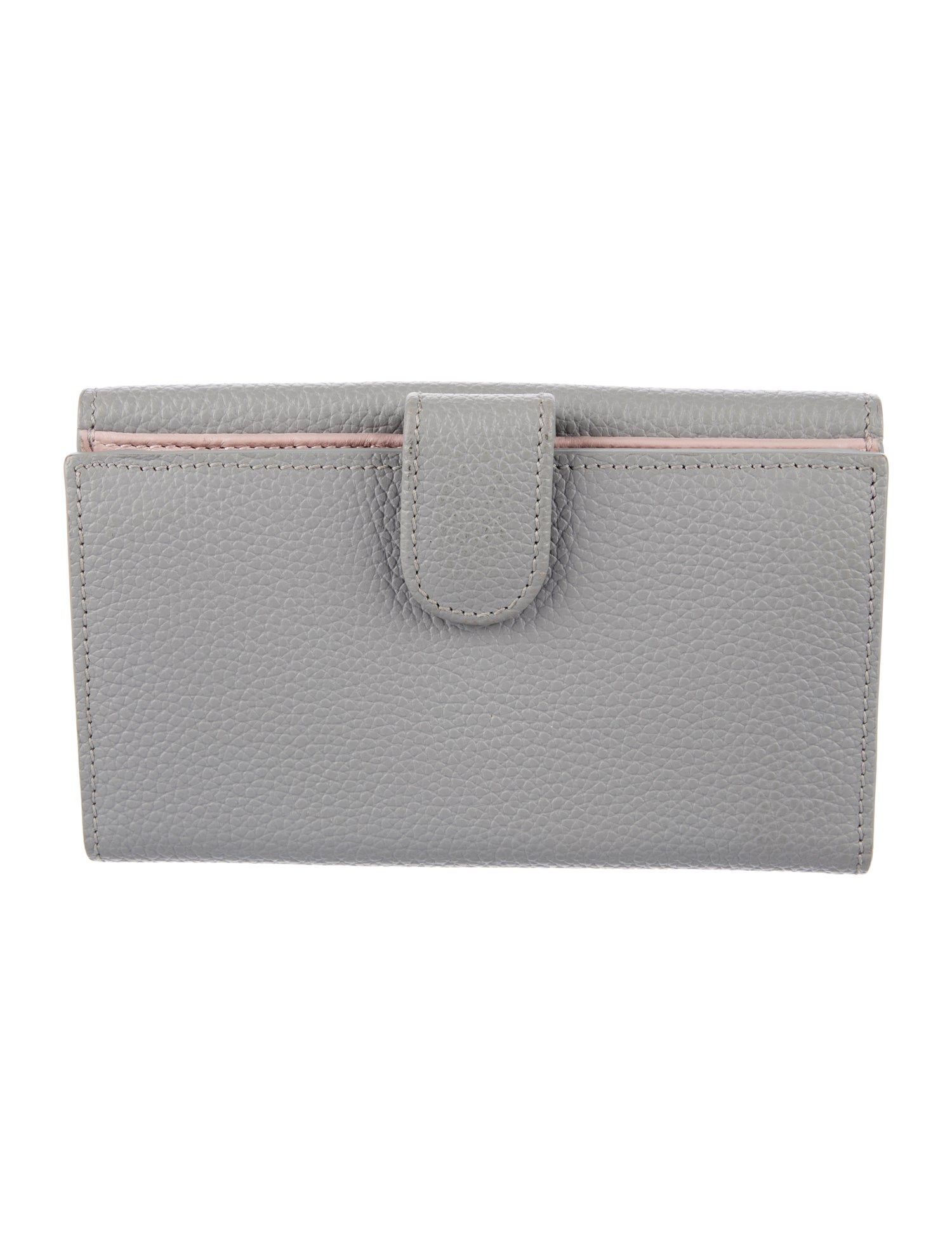 Alexander McQueen Skull Leather French Purse