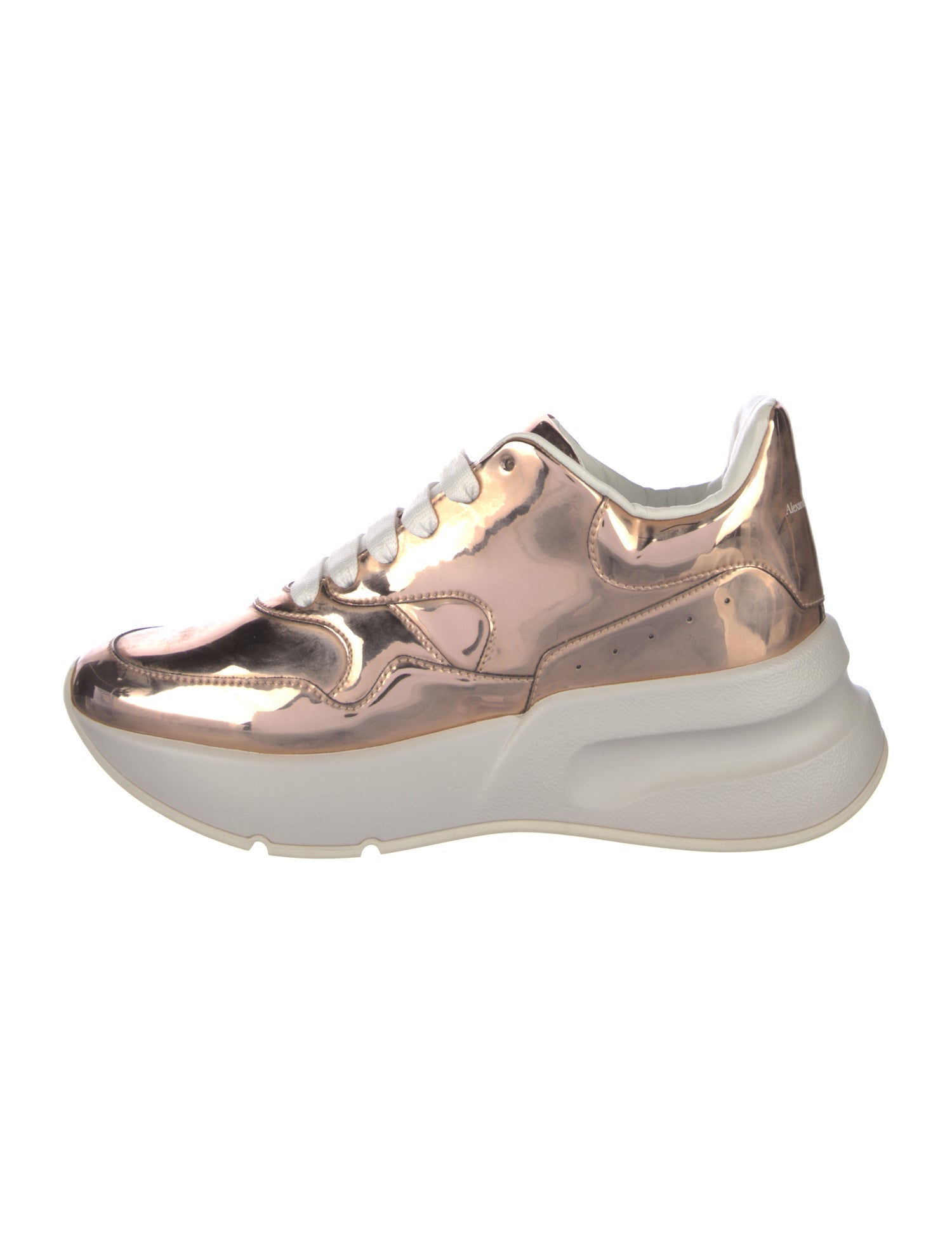 Alexander McQueen Leather Chunky Sneakers