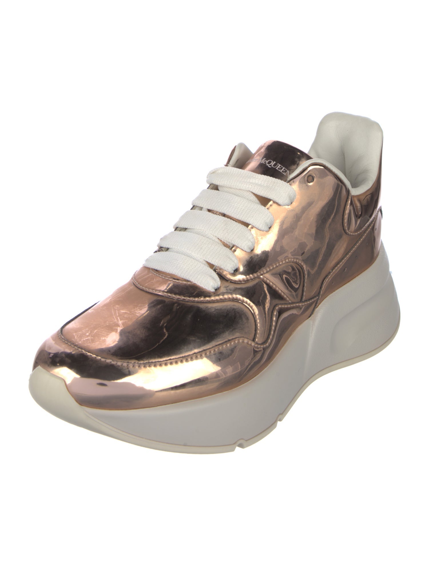 Alexander McQueen Leather Chunky Sneakers