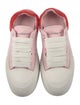 Alexander McQueen Canvas Colorblock Pattern Sneakers