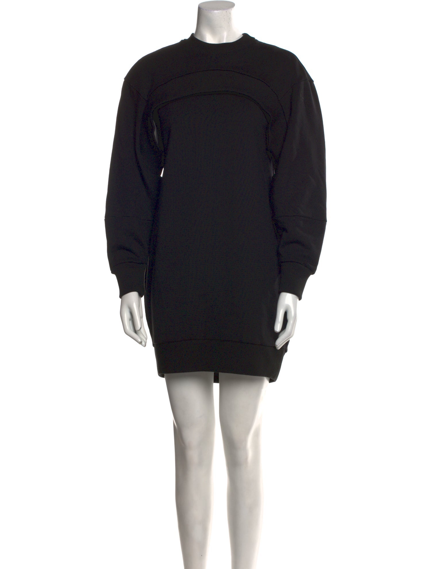 Alexander McQueen Crew Neck Mini Dress