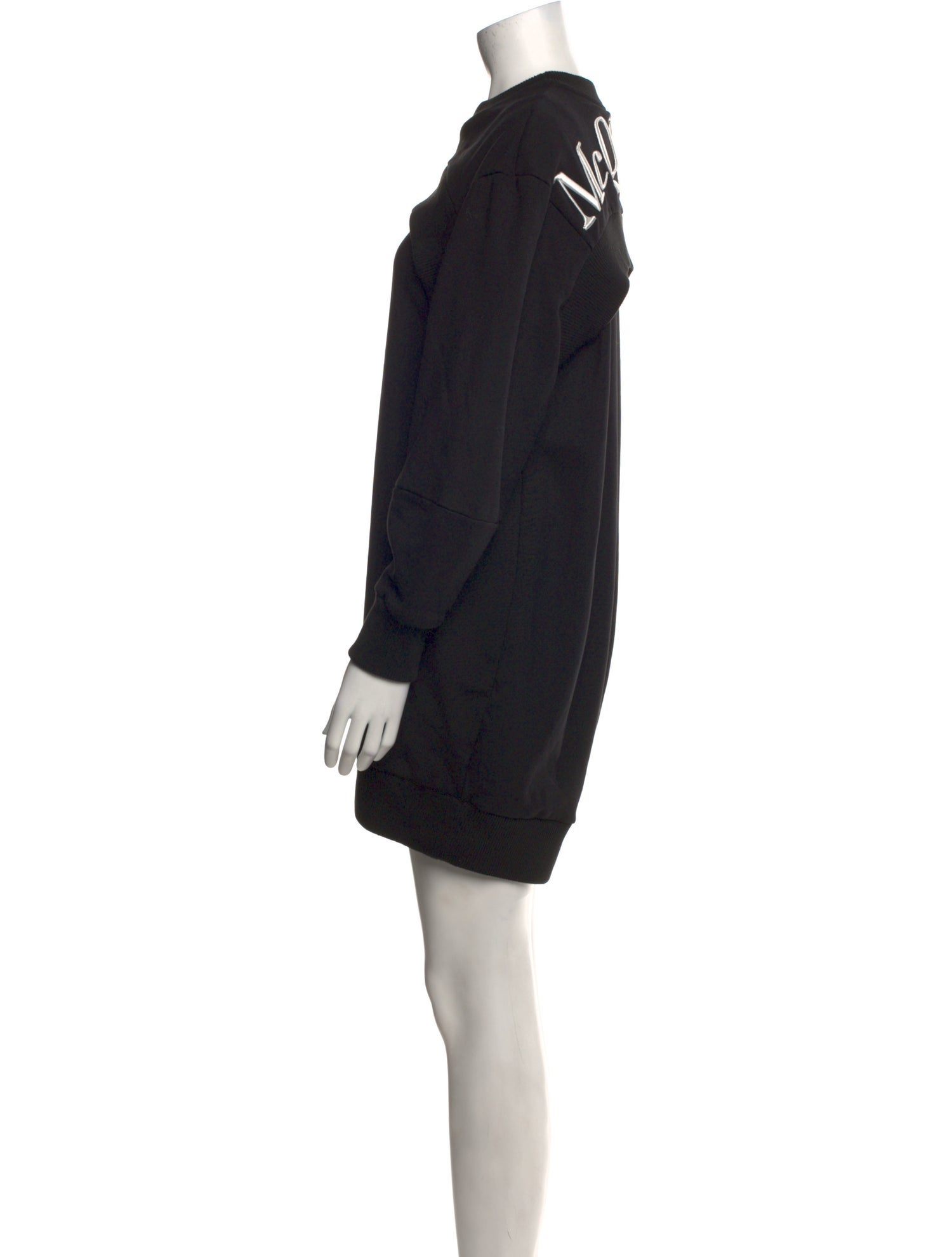 Alexander McQueen Crew Neck Mini Dress