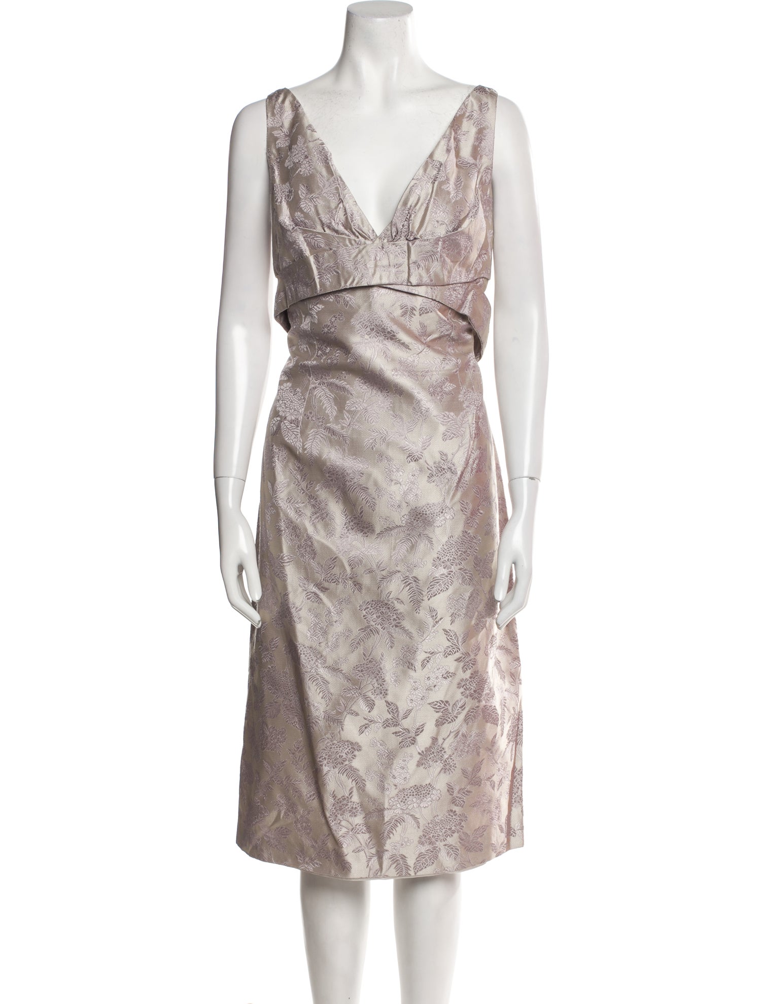 Alexander McQueen Vintage Midi Length Dress