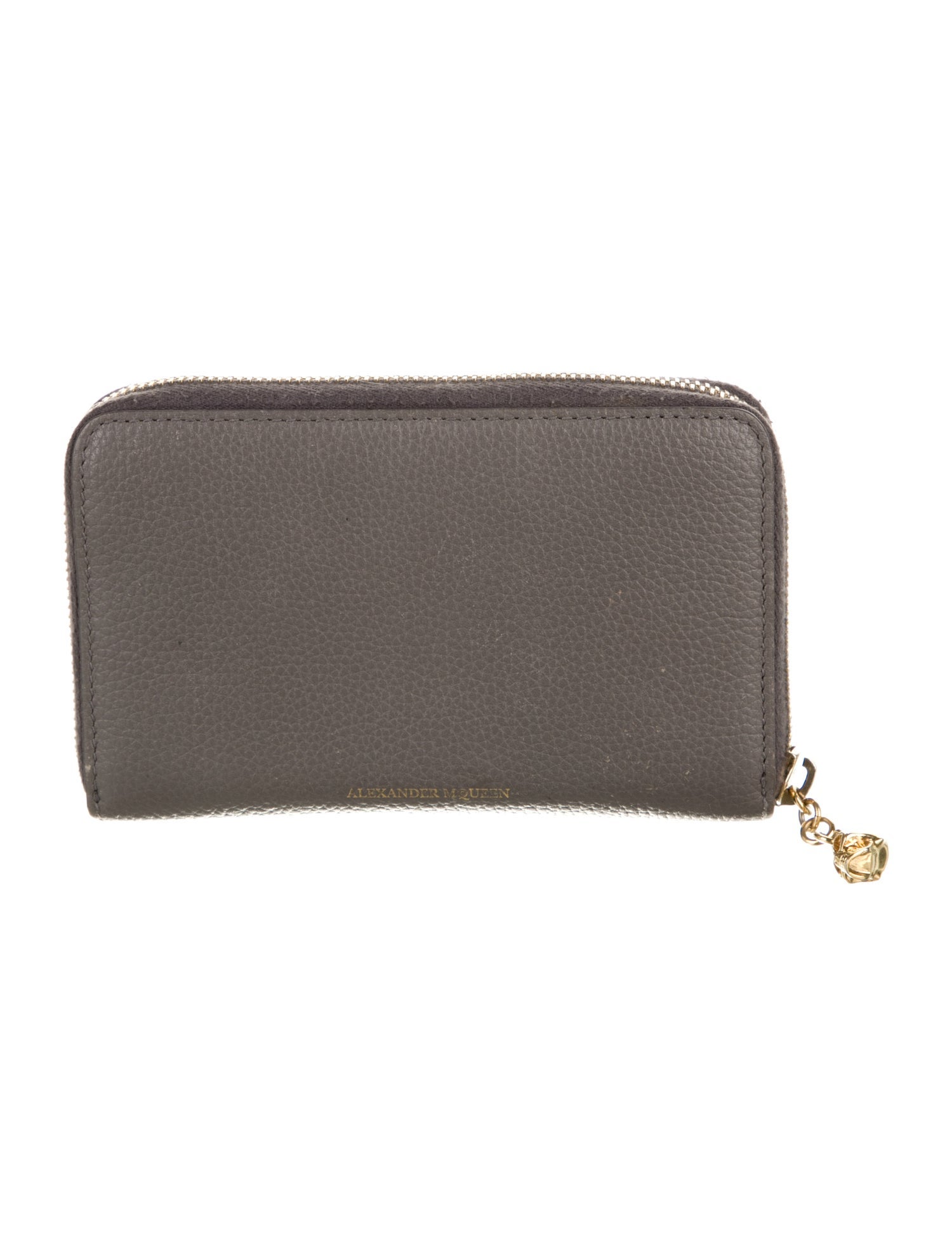 Alexander McQueen Skull Leather Compact Wallet