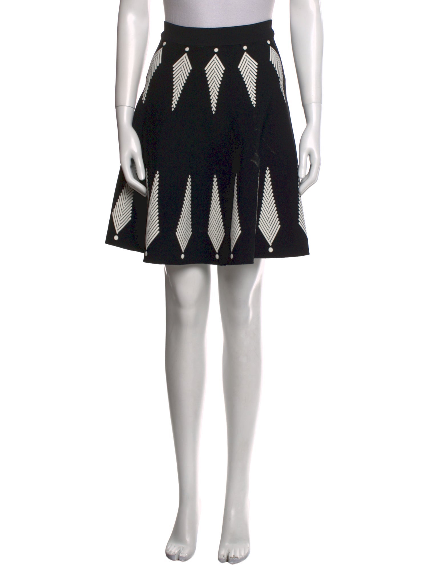 Alexander McQueen Printed Knee-Length Skirt