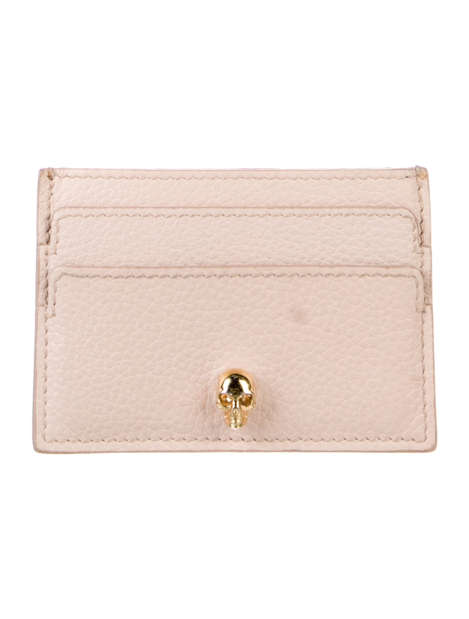 Alexander McQueen Skull Leather Card Holder
