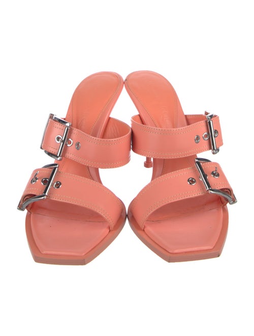 Alexander McQueen Leather Slides