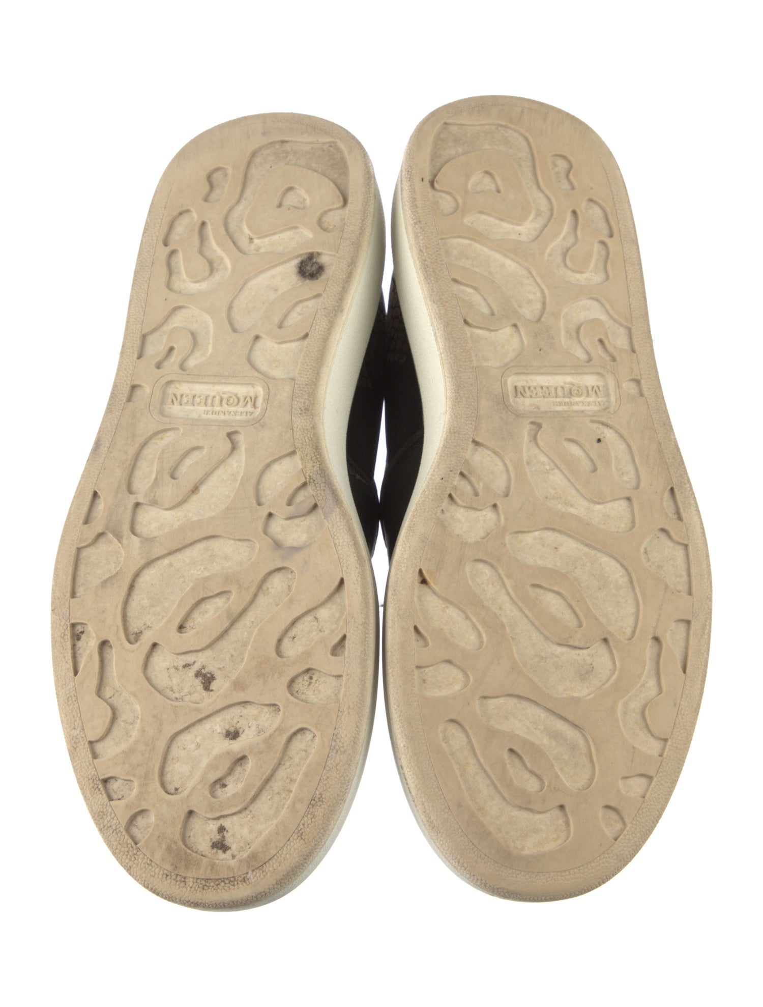 Alexander McQueen Jacquard Floral Print Sneakers