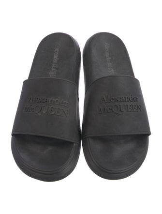 Alexander McQueen Rubber Slides