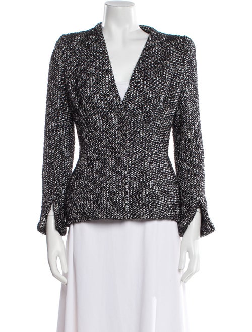 Alexander McQueen Tweed Pattern Blazer