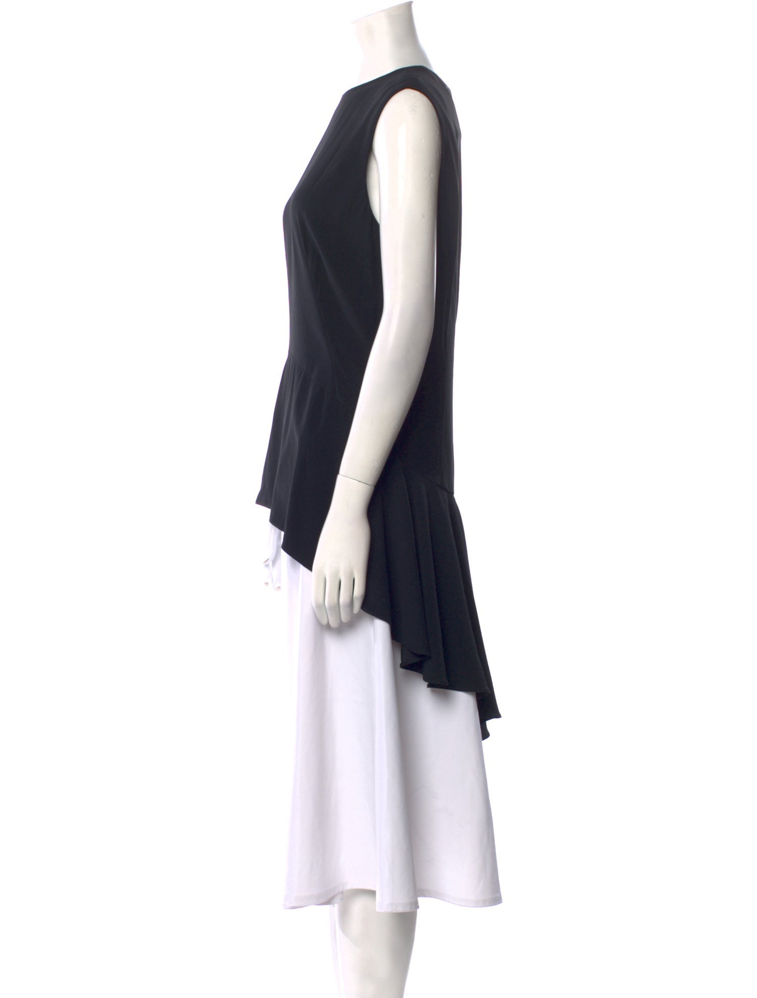 Alexander McQueen Bateau Neckline Sleeveless Tunic w/ Tags