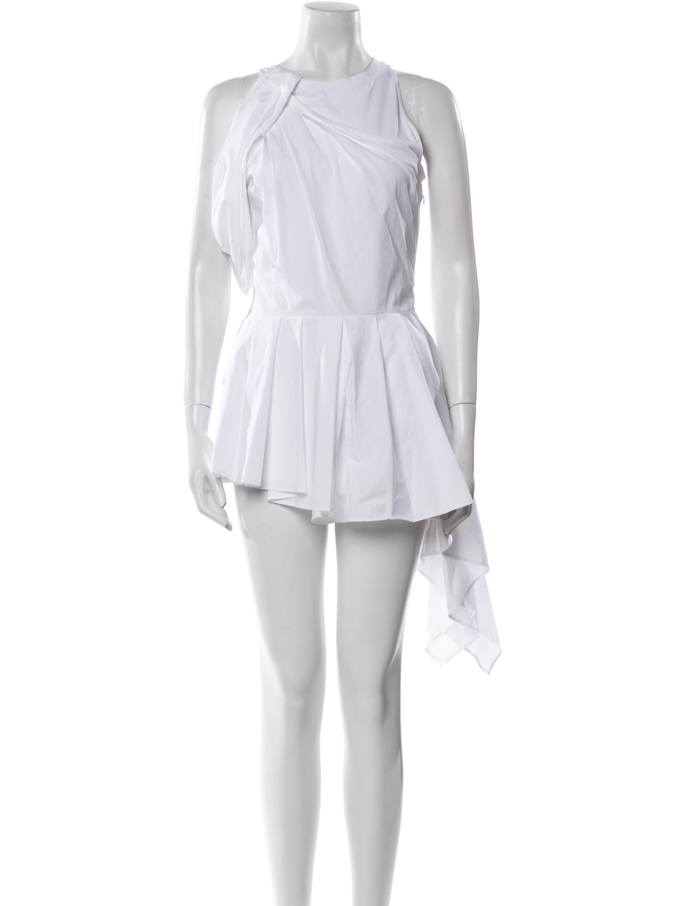 Alexander McQueen Halterneck Knee-Length Dress w/ Tags