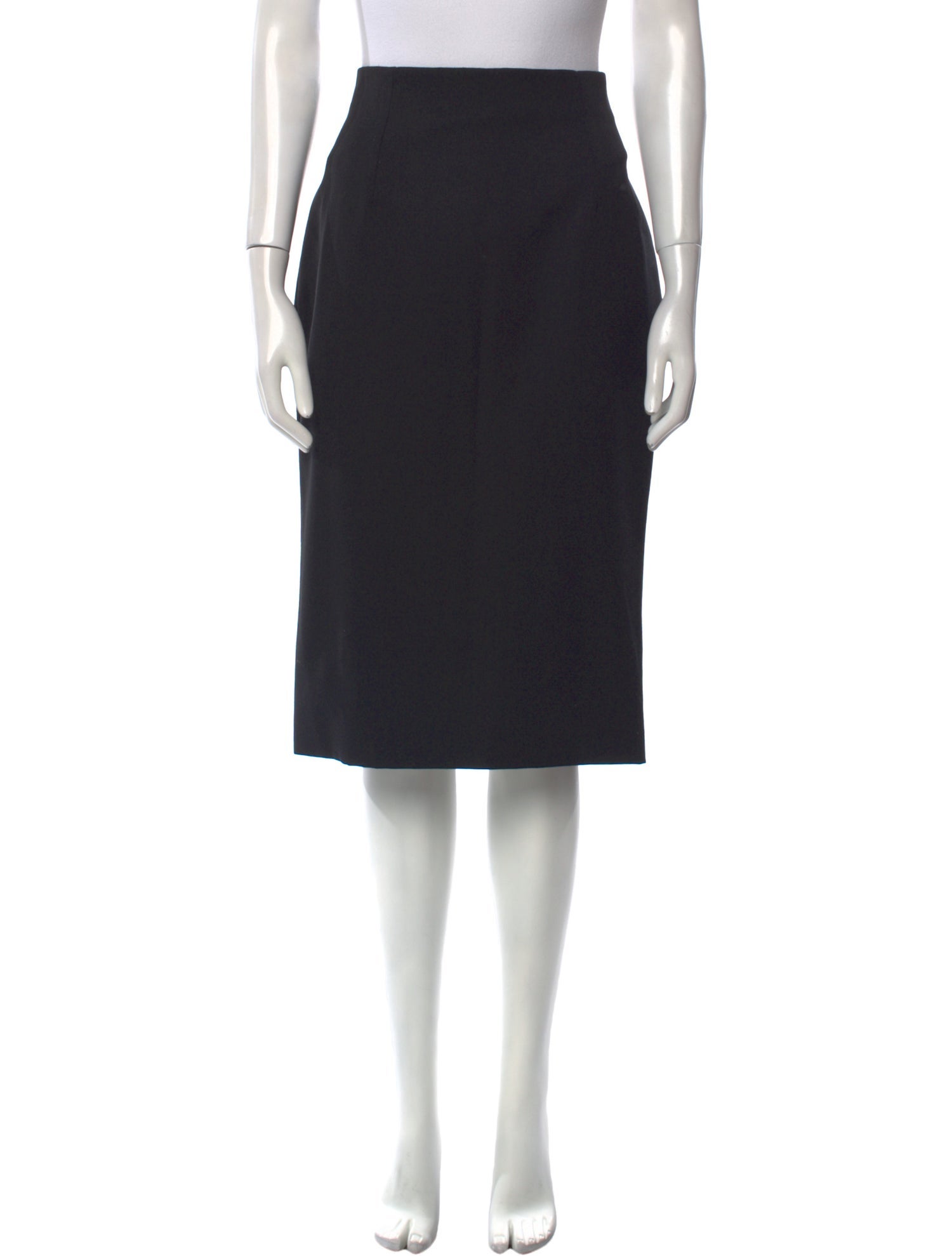 Alexander McQueen Wool Knee-Length Skirt