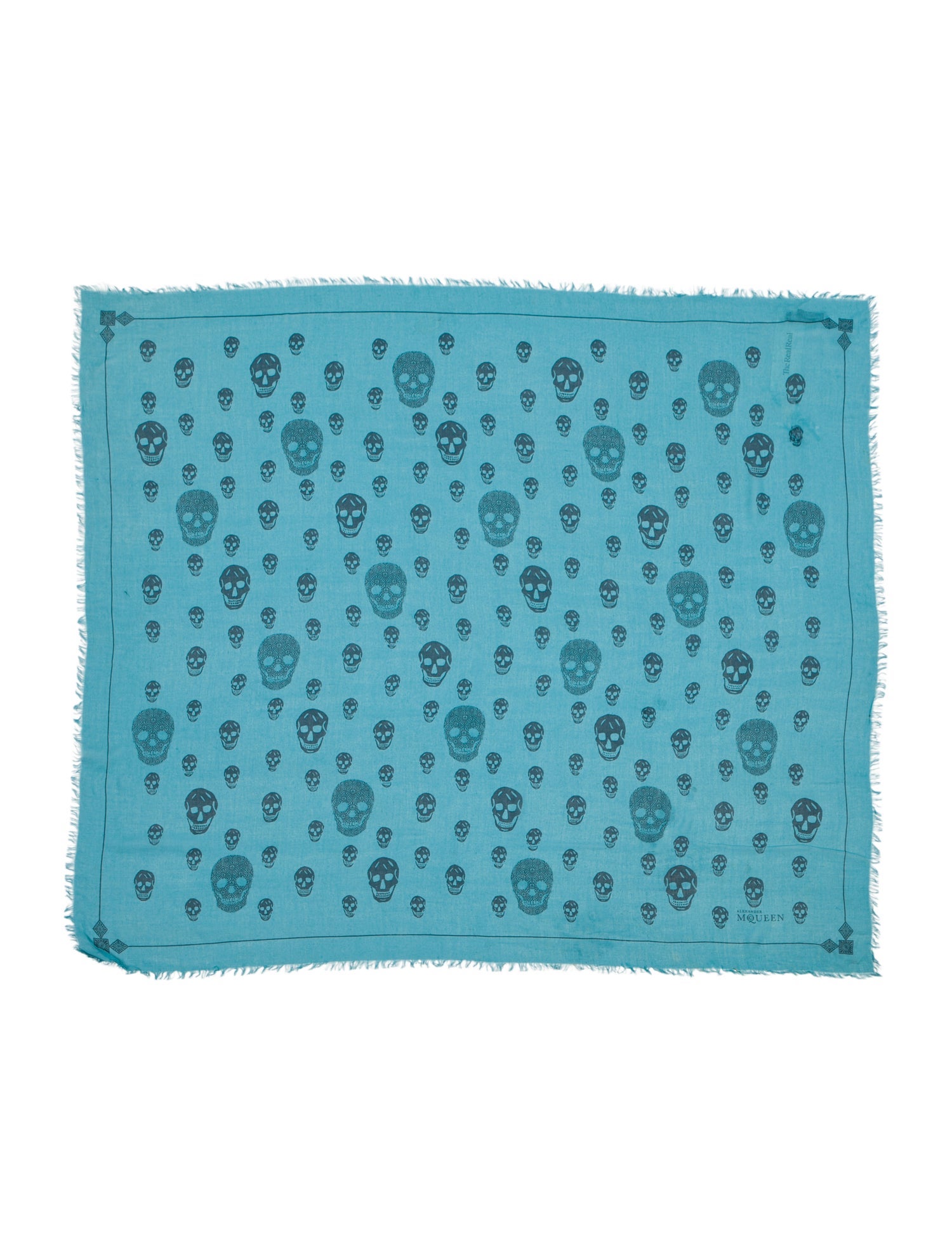 Alexander McQueen Skull Printed Scarf