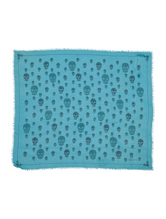 Alexander McQueen Skull Printed Scarf
