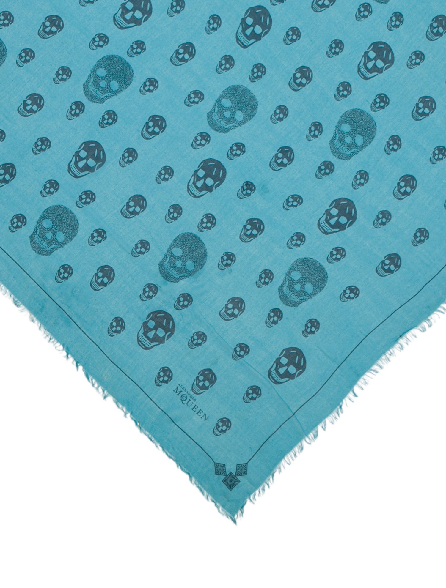 Alexander McQueen Skull Printed Scarf
