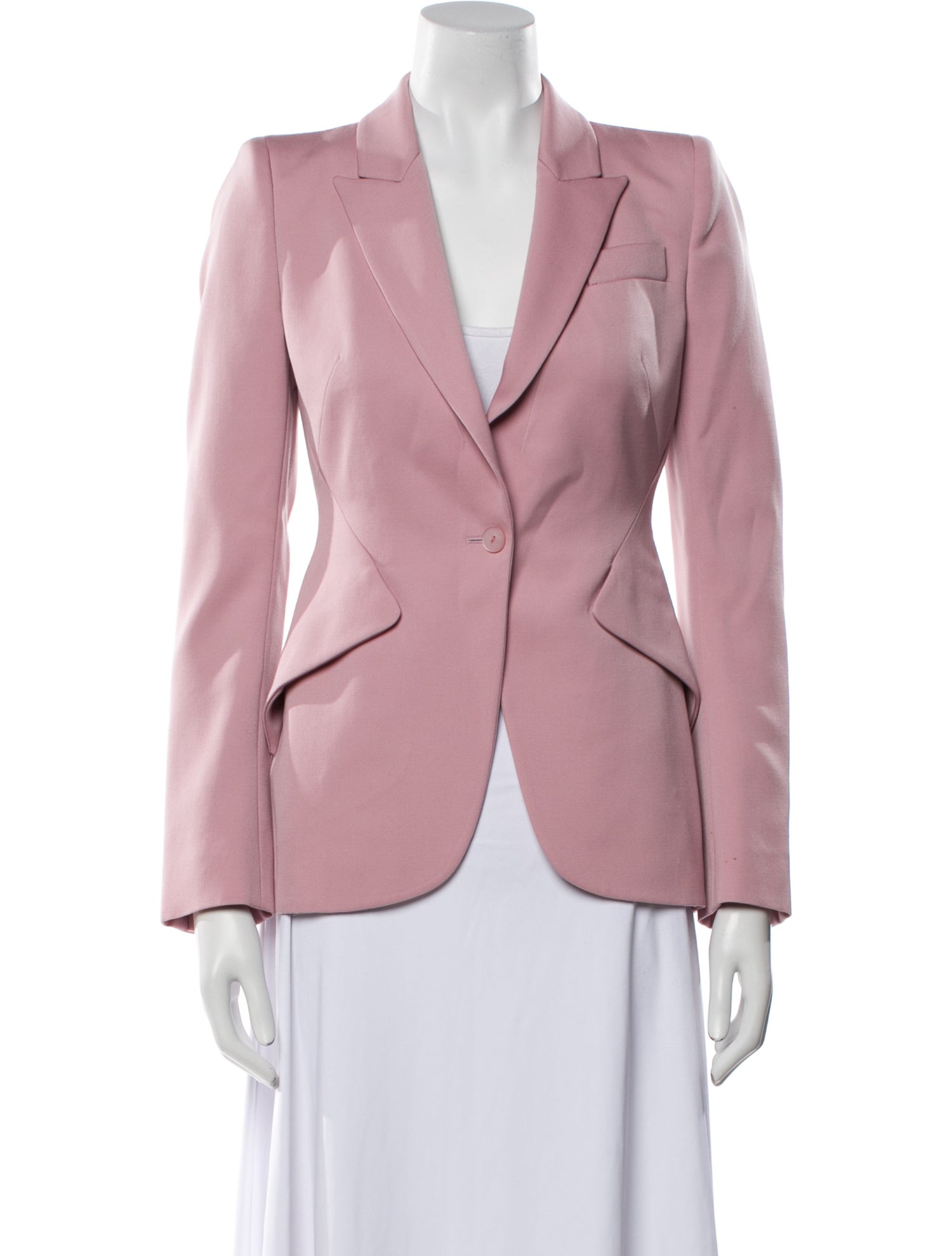 Alexander McQueen Virgin Wool Blazer