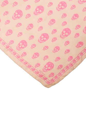 Alexander McQueen Silk Skull Scarf