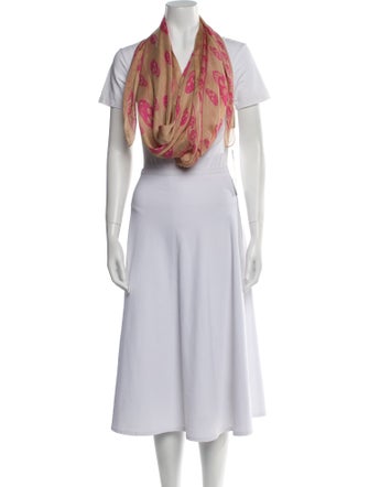 Alexander McQueen Silk Skull Scarf