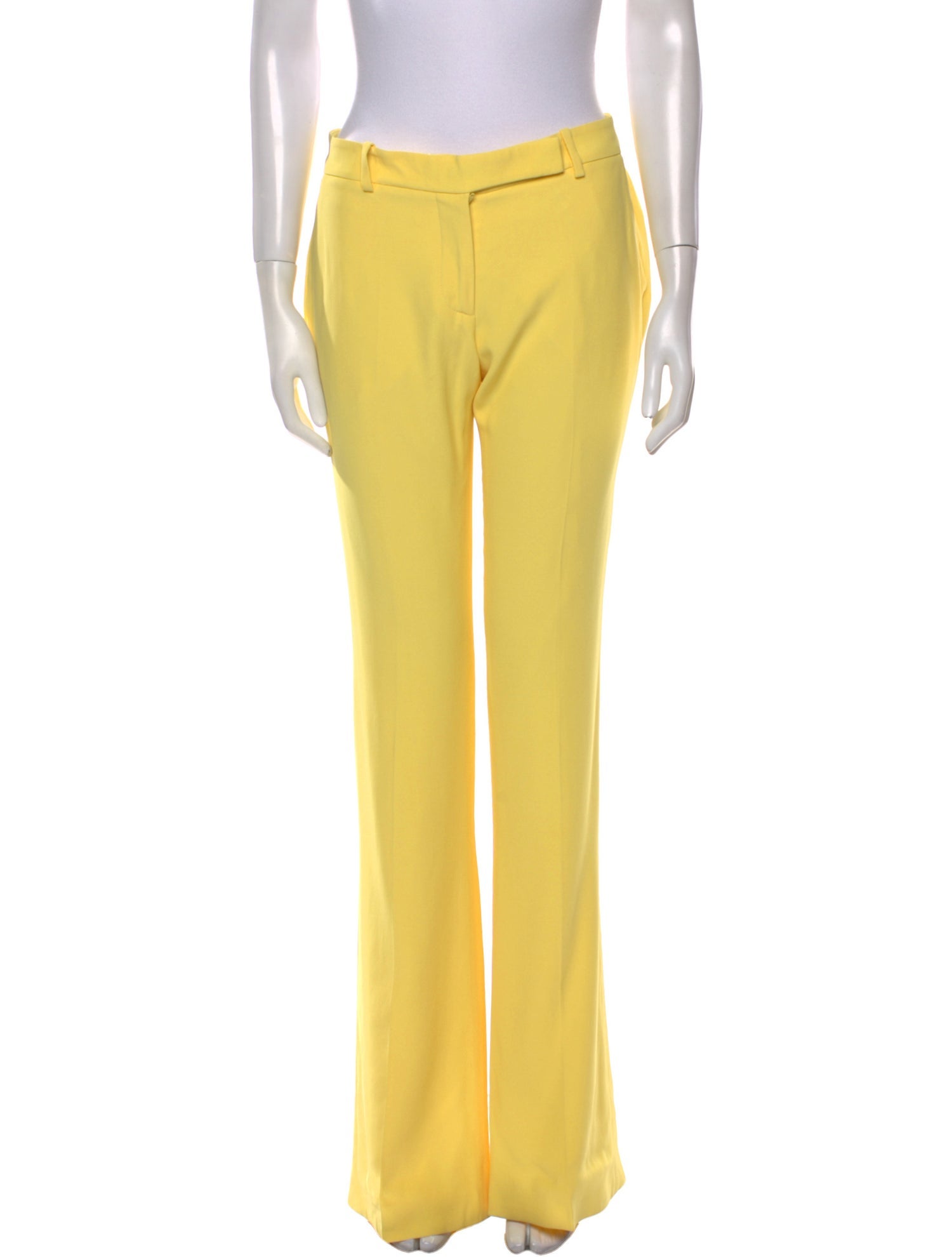 Alexander McQueen Wool Wide Leg Pants