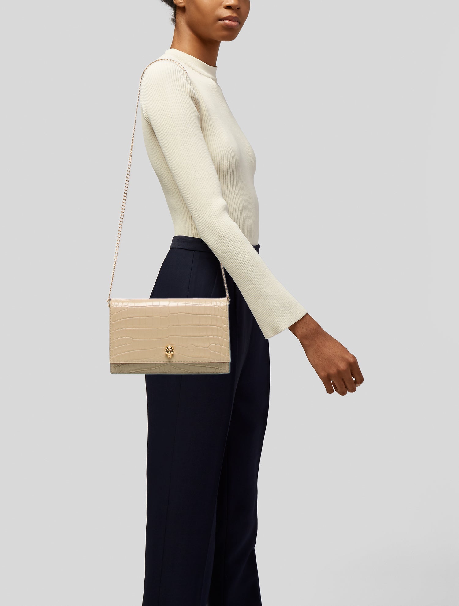 Alexander McQueen Skull Crossbody Bag