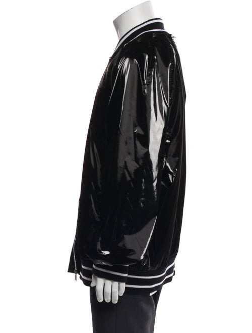 Alexander McQueen Striped Bomber Jacket