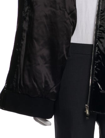 Alexander McQueen Striped Bomber Jacket