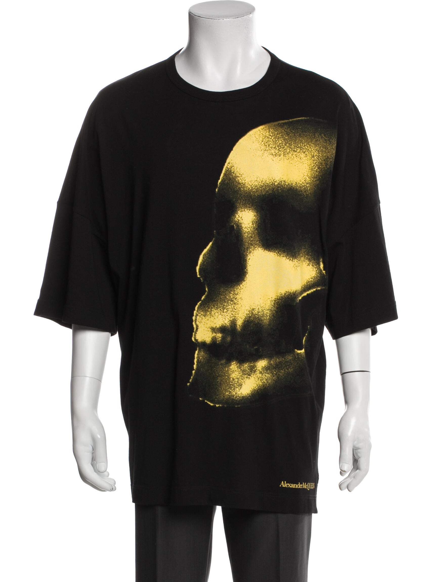 Alexander McQueen Graphic Print Crew Neck T-Shirt w/ Tags