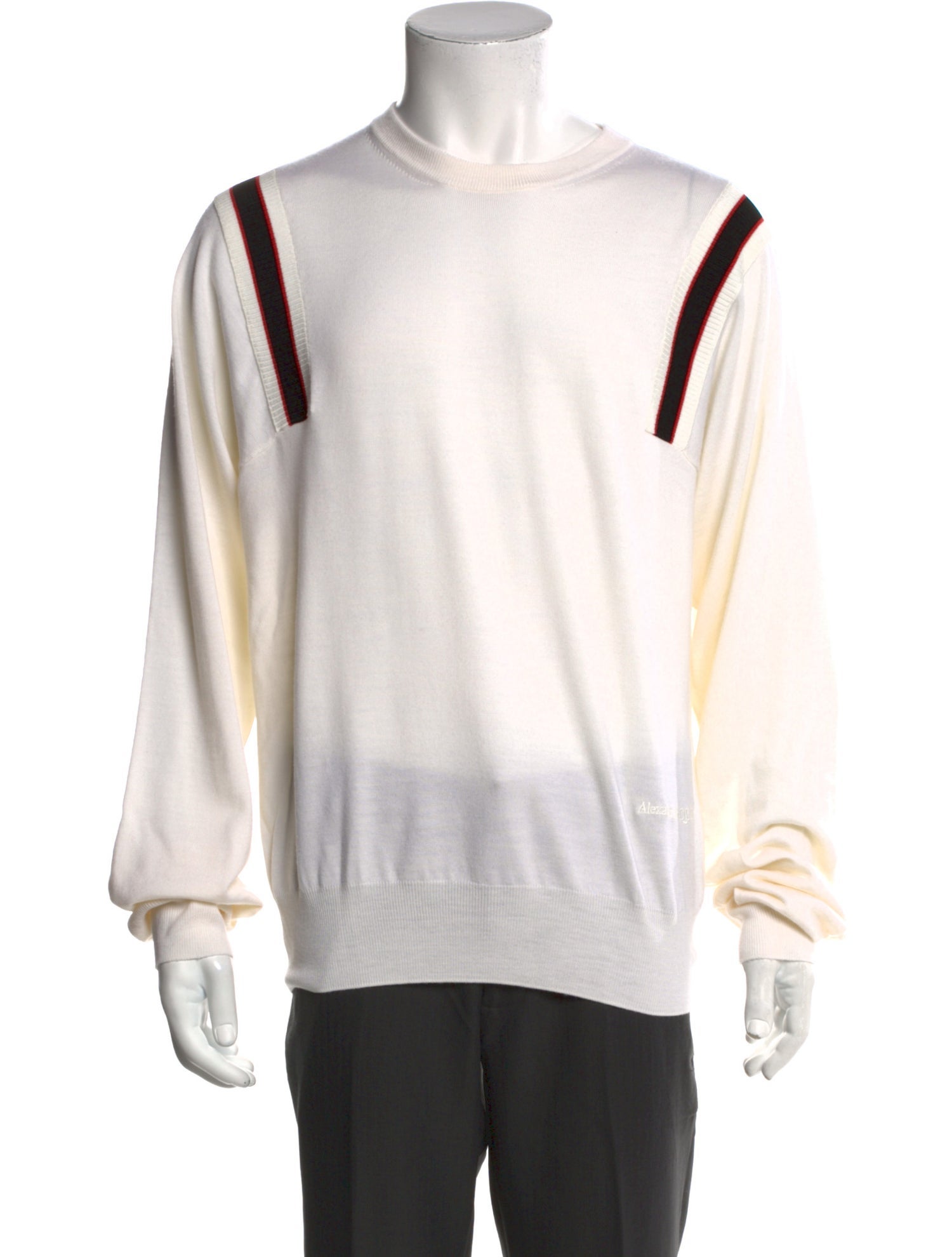 Alexander McQueen Graphic Print Turtleneck Pullover