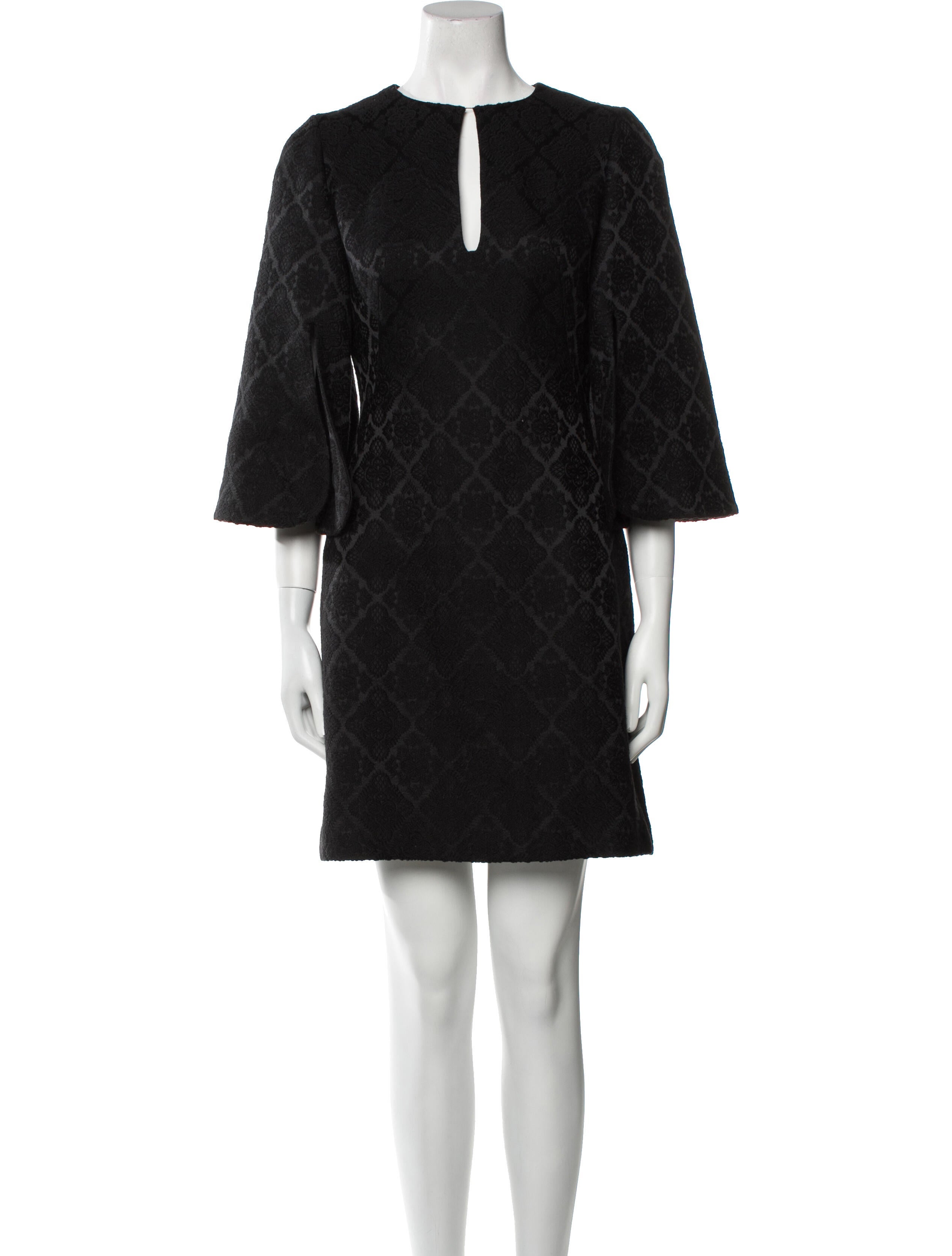 Alexander McQueen Wool Mini Dress