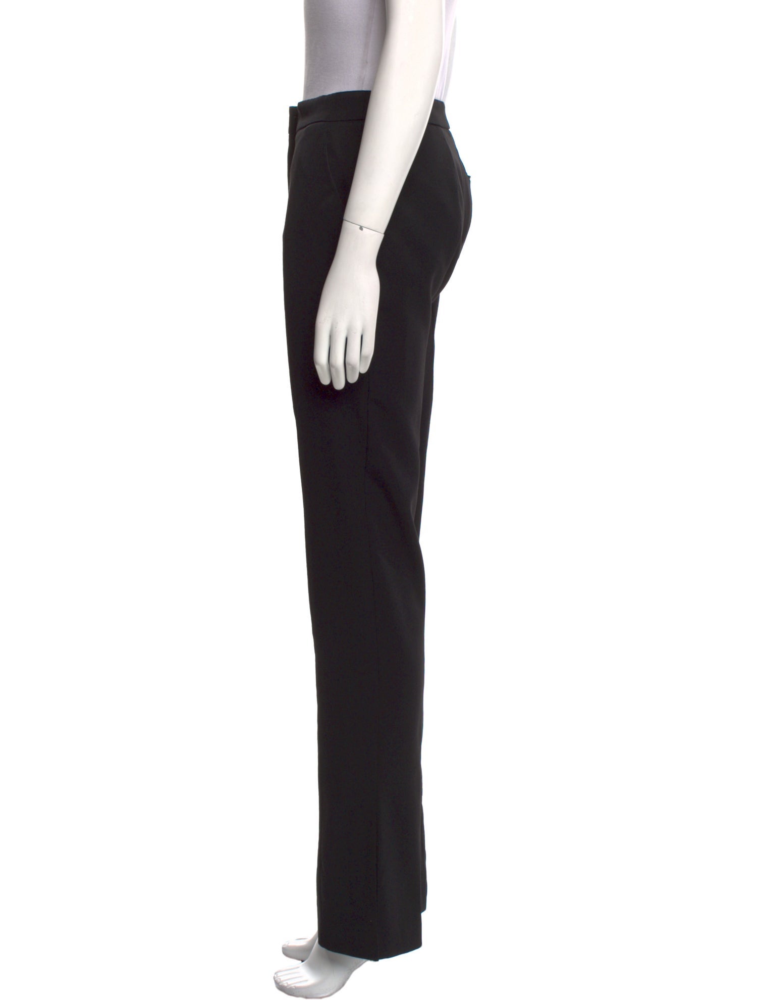 Alexander McQueen Wool Wide Leg Pants