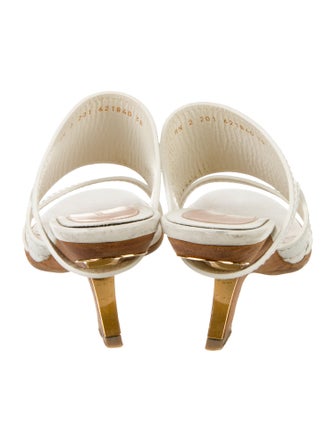 Alexander McQueen Leather Mules