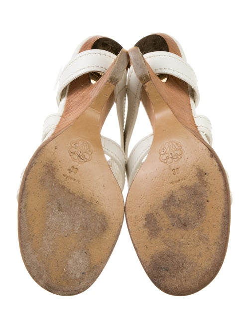 Alexander McQueen Leather Mules