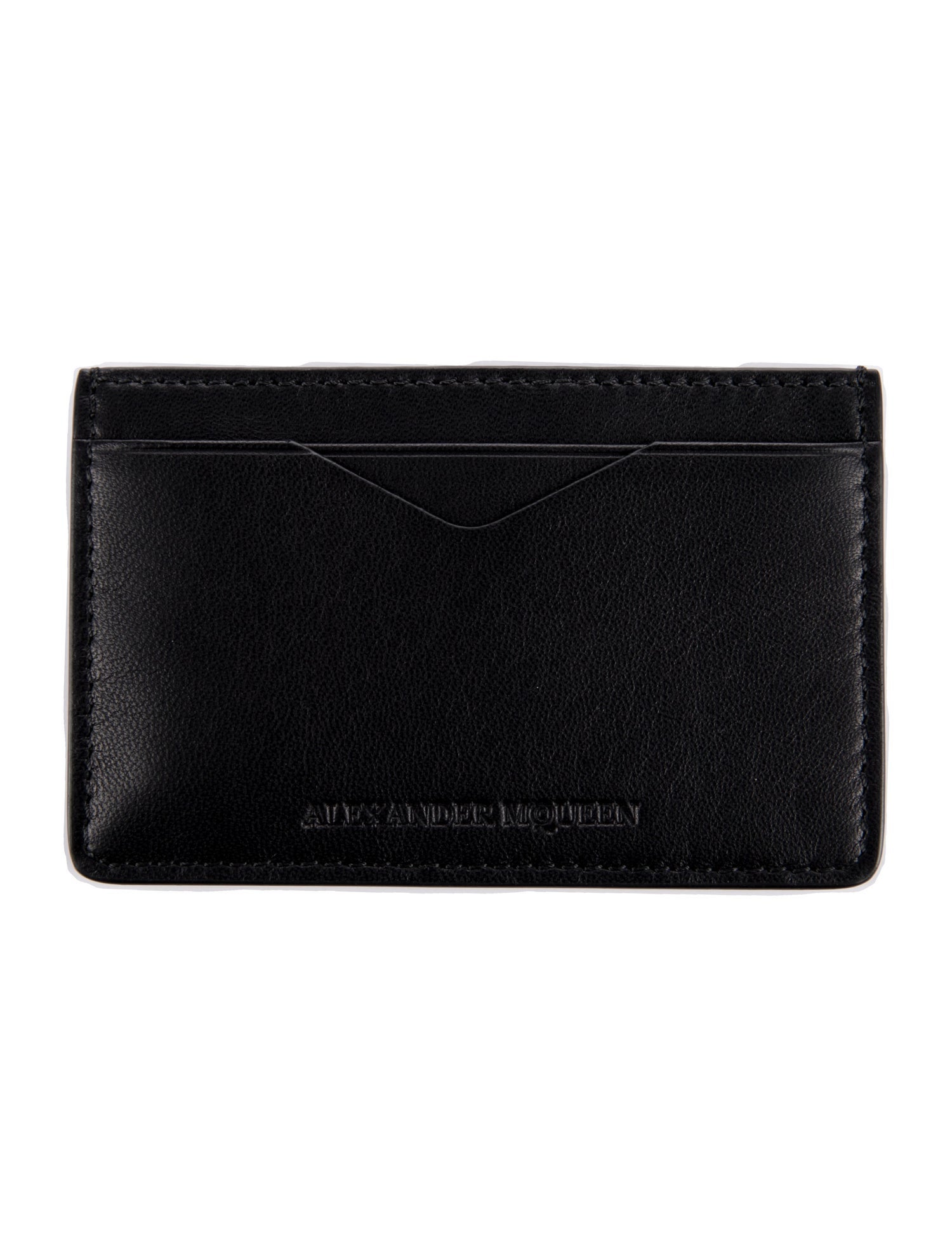 Alexander McQueen Leather Card Holder
