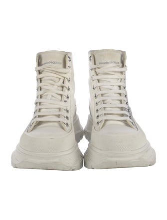 Alexander McQueen Canvas Chunky Sneakers