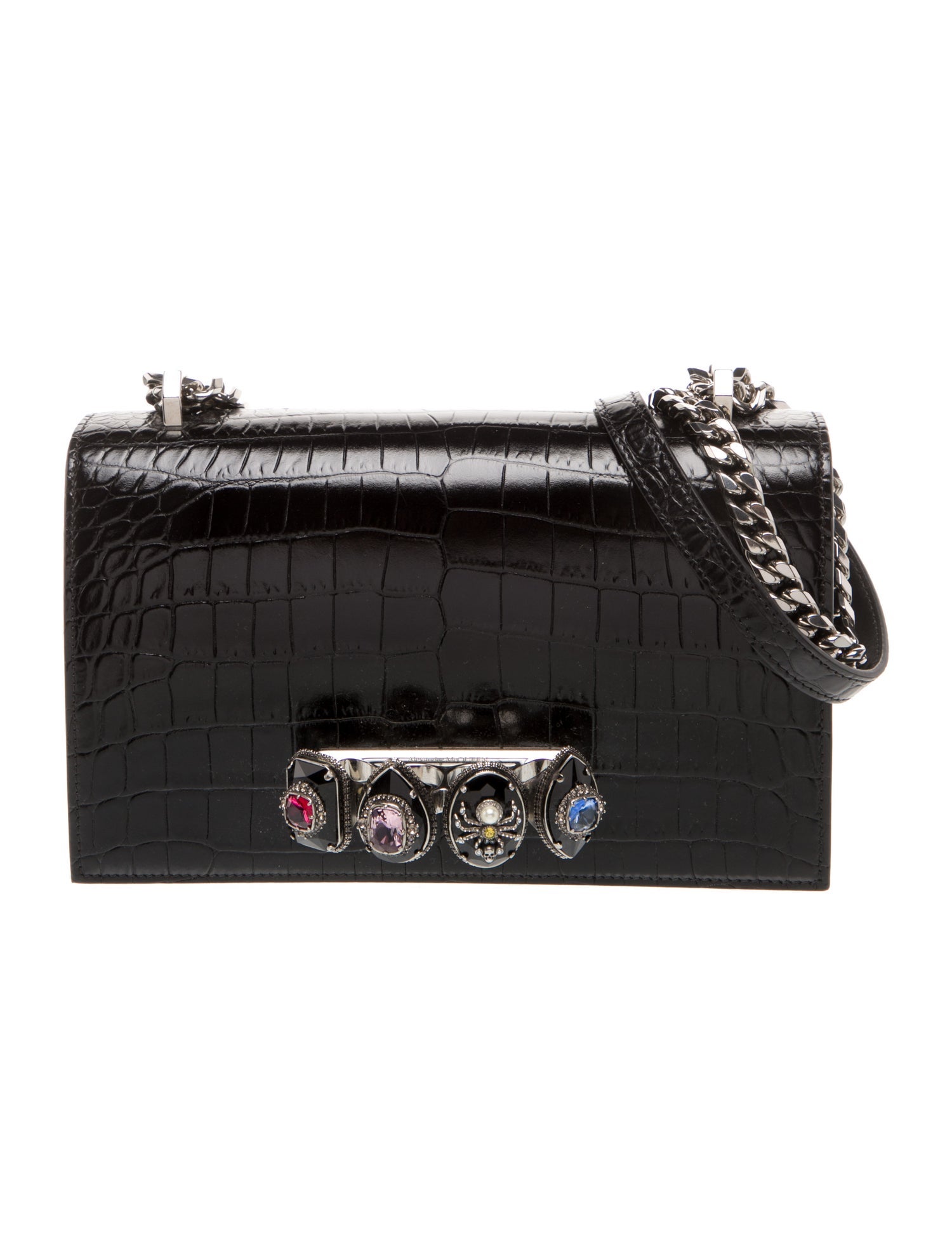 Alexander McQueen Skull Evening Bag