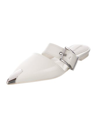 Alexander McQueen Leather Mules