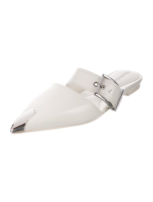 Alexander McQueen Leather Mules