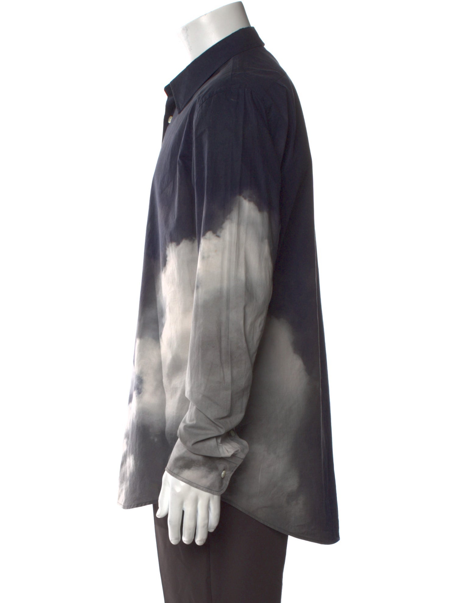 Alexander McQueen 2021 Printed Dress Shirt