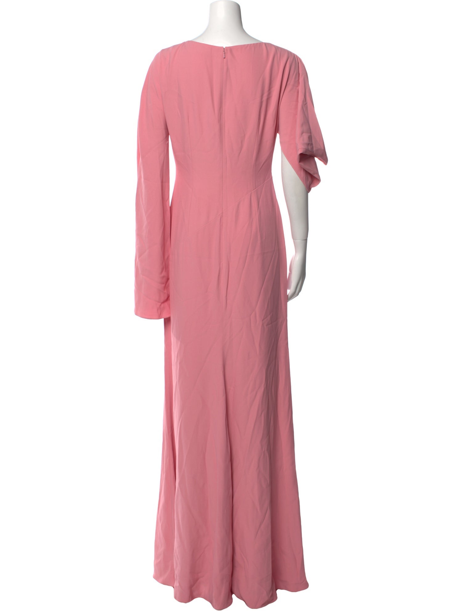 Alexander McQueen Bateau Neckline Long Dress