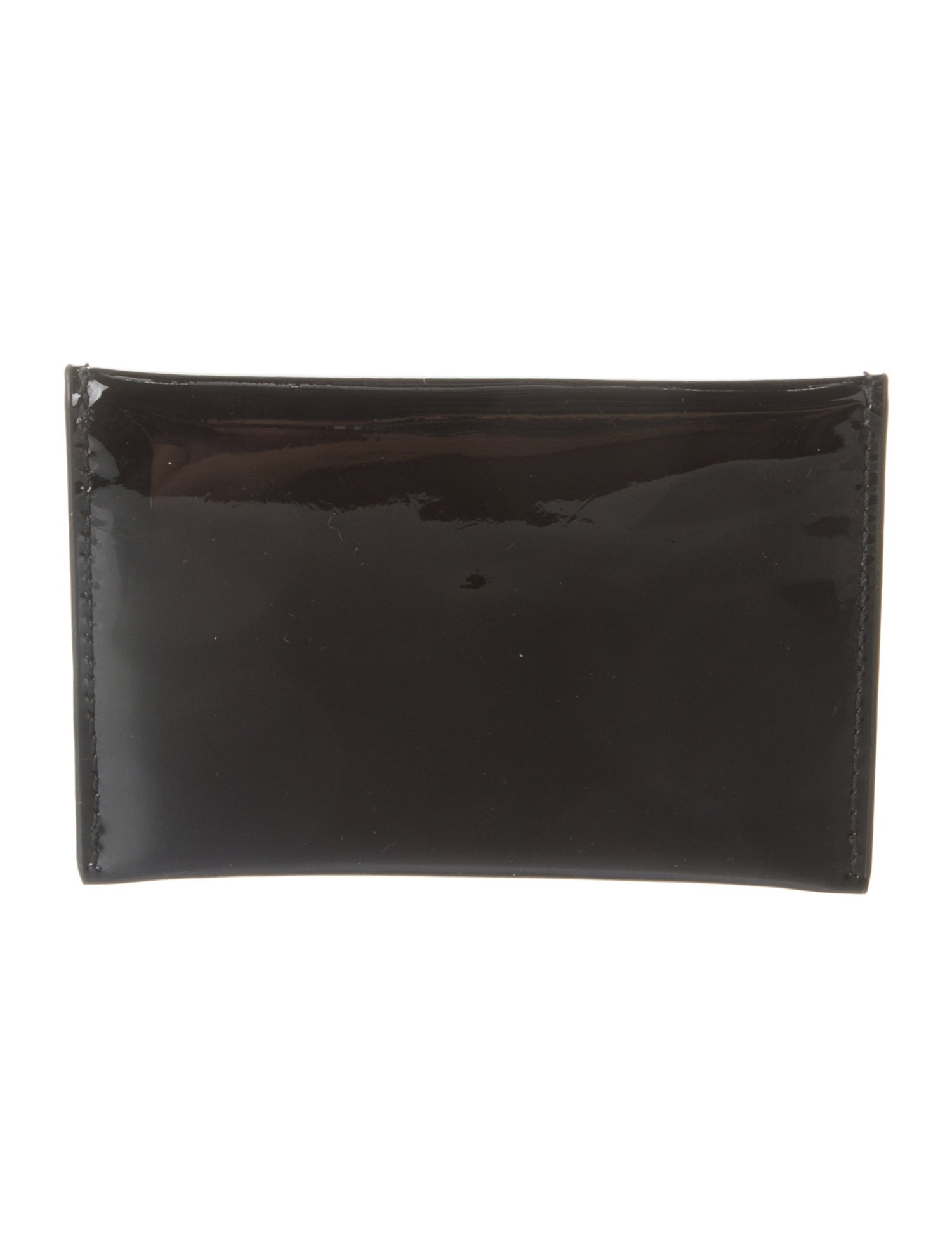 Alexander McQueen Patent Leather Card Holder