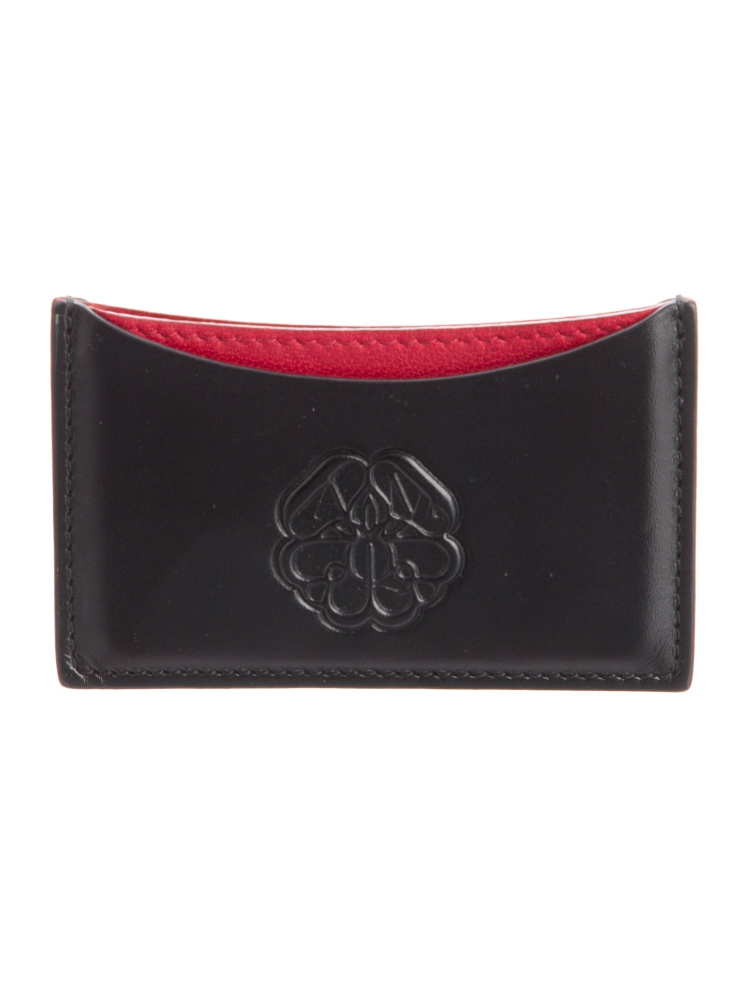 Alexander McQueen Leather Card Holder
