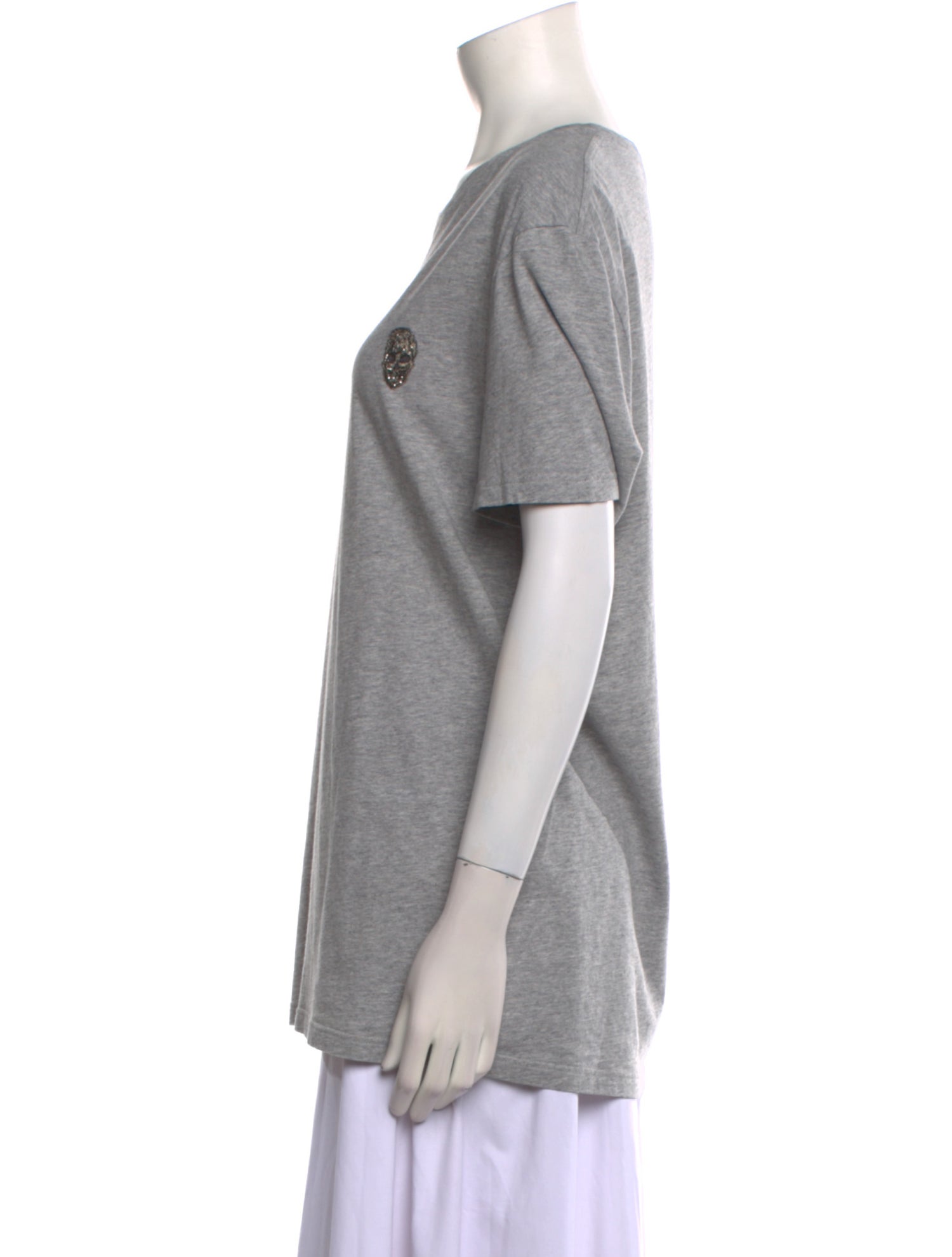 Alexander McQueen Crew Neck Short Sleeve T-Shirt