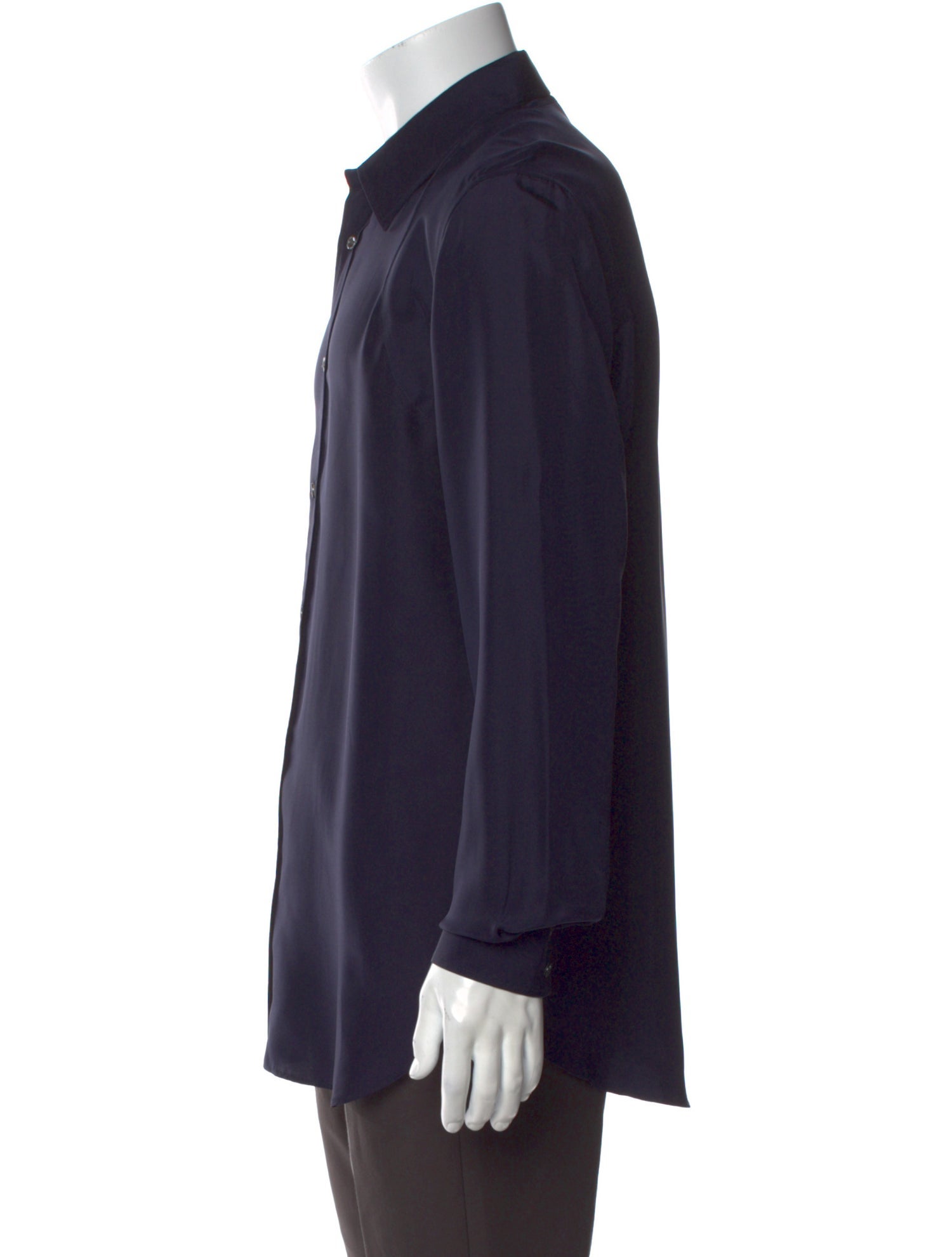 Alexander McQueen Silk Long Sleeve Dress Shirt w/ Tags