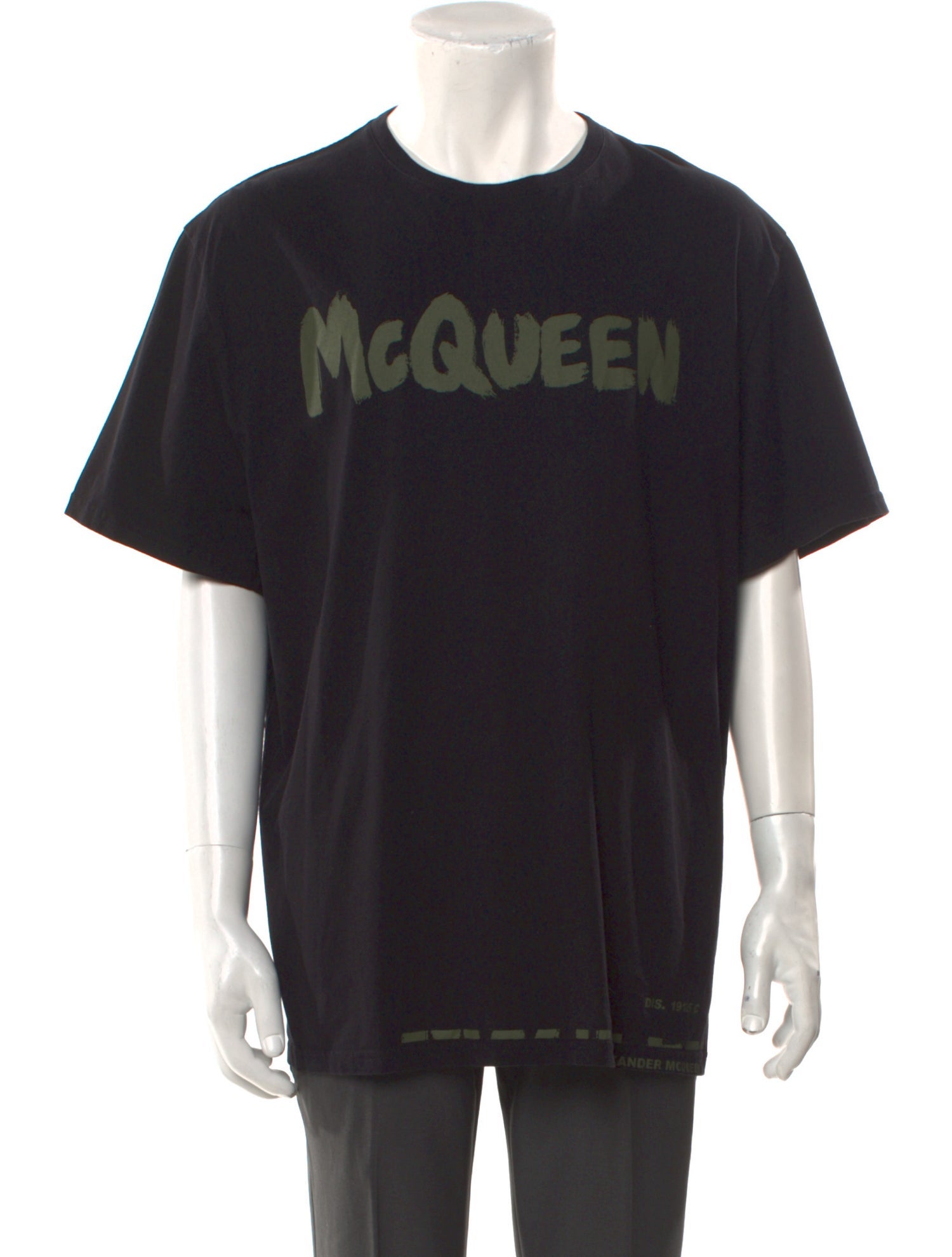 Alexander McQueen Graphic Print Crew Neck T-Shirt