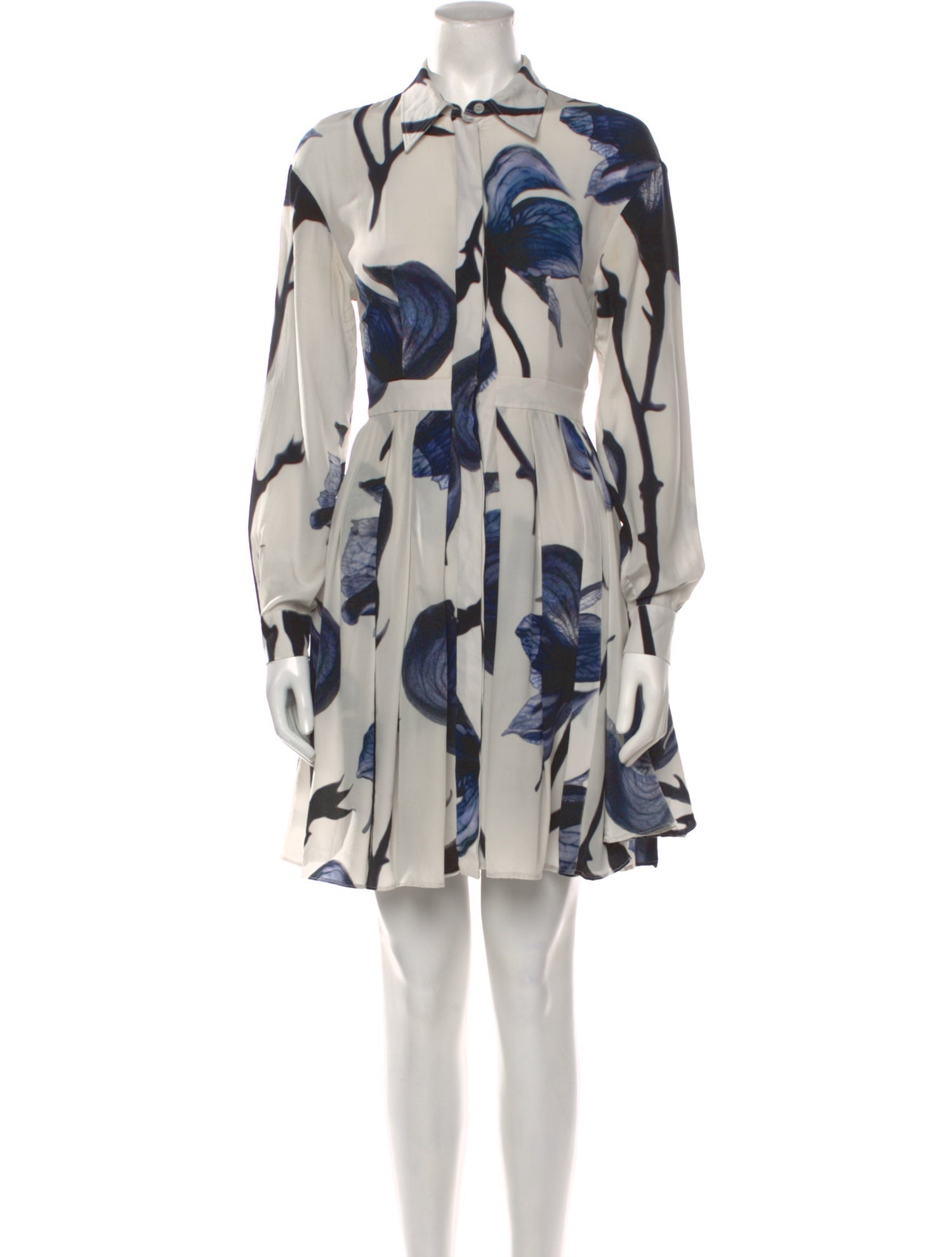 Alexander McQueen Silk Mini Dress